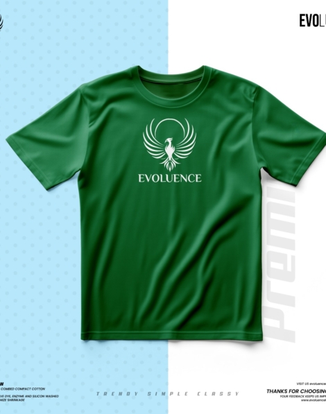 Evoluence Signature Red T-Shirt with soft cotton